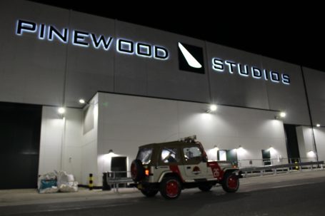 Outside the Sean Connery Stage